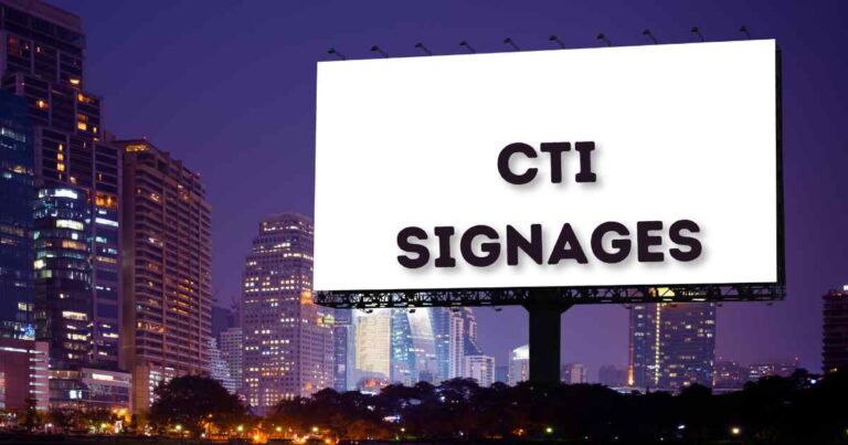 CTI signages